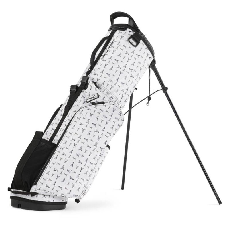 PING Moonlander Carry Bag White Mr. PING