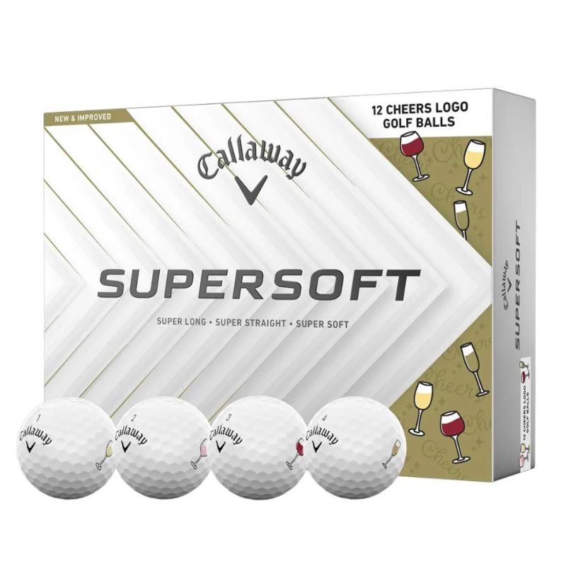 Callaway Supersoft Cheers Golf Balls Cheers