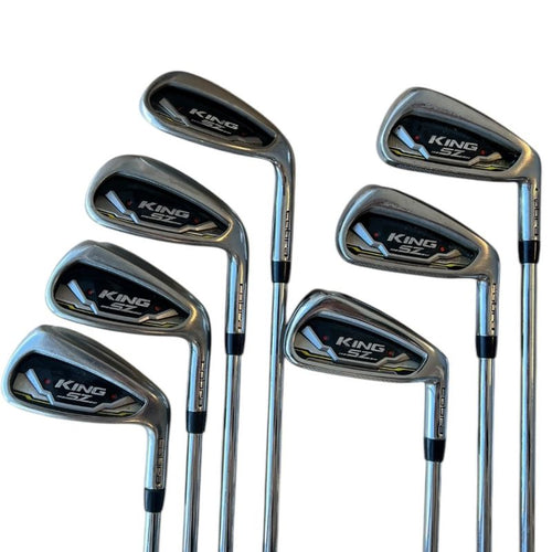 Cobra King Speedzone Iron Set - 5-PW, SW - Used Right Regular Steel