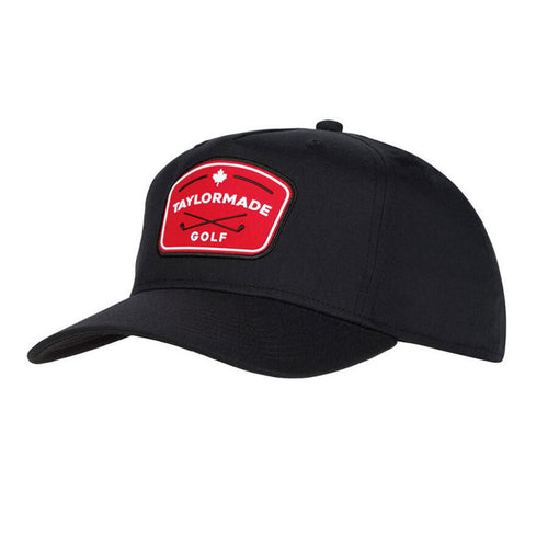 TaylorMade Allegiant A-Frame Hat - Canada Black OSFA