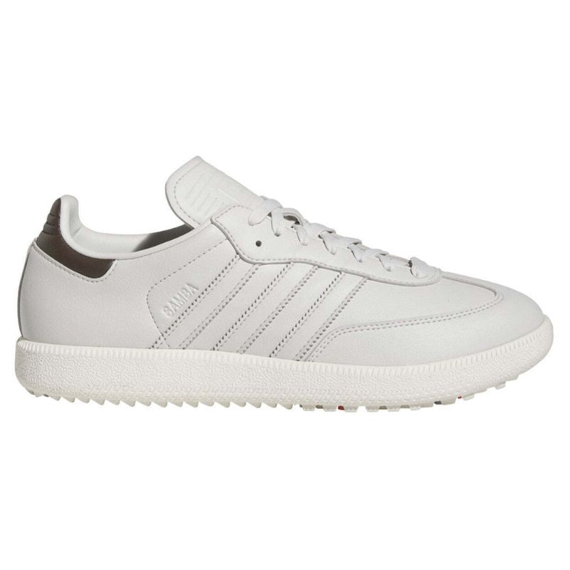 Adidas Samba Spikeless Golf Shoe Grey White Medium
