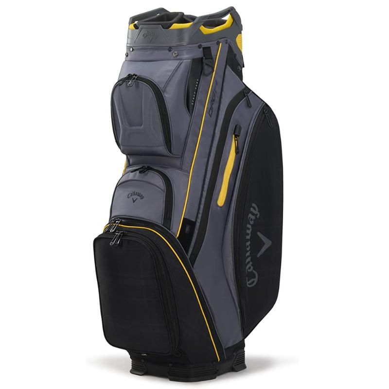 Callaway ORG 14 Cart Bag - Previous Season Graphite Black Plaid Golden