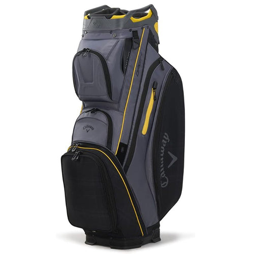 Callaway ORG 14 Cart Bag - Previous Season Graphite Black Plaid Golden