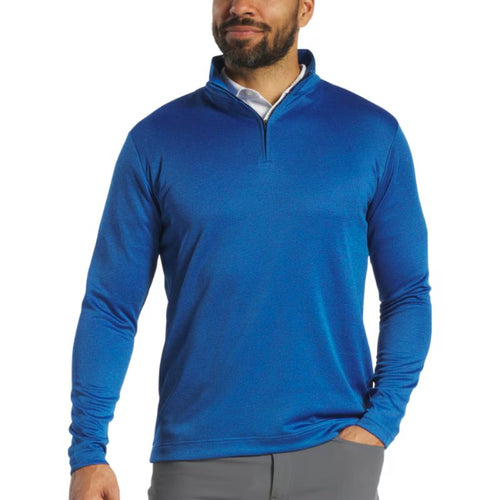 FootJoy Space Dye Dot Mid-Layer Prior Gen. 1/4 Zip Blue Navy