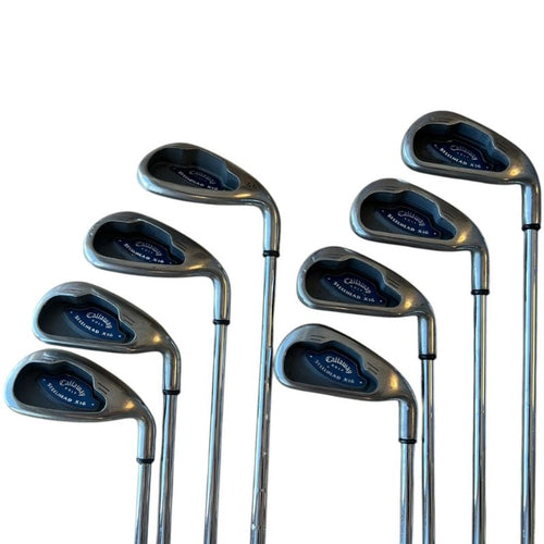 Callaway Steelhead X16 Iron Set - 3-PW - Used Right Uniflex Steel