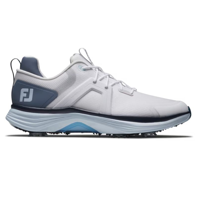 FootJoy HyperFlex Golf Shoe White Slate Blue