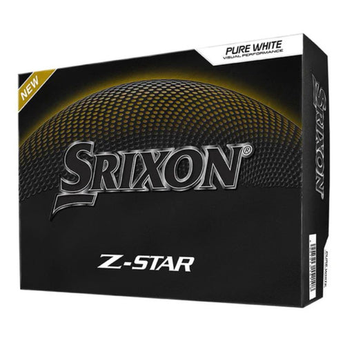 Srixon Z-Star Golf Balls White Golf Balls Srixon