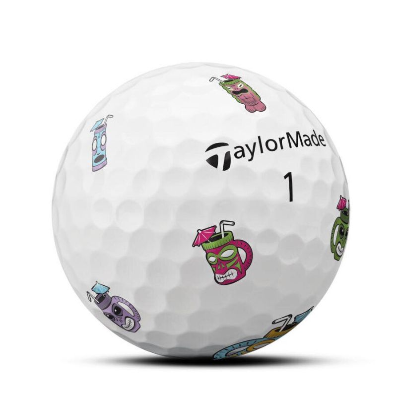 TaylorMade TP5 PIX Tiki Golf Balls