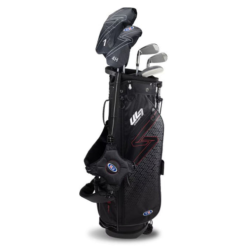 U.S Kids UL7 5-Club Golf Set - 60"-63" - Maroon Maroon 60" - 63"