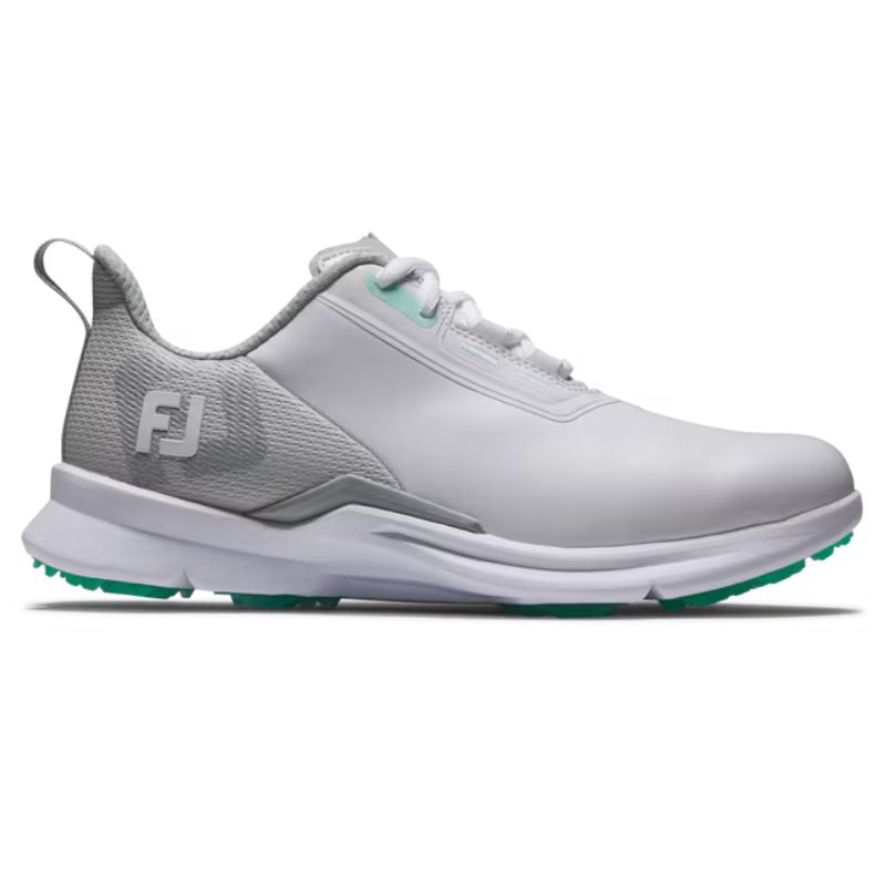 FootJoy Women&#39;s Fuel Spikeless Golf Shoe White Mint