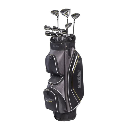 Tour Edge Men's TE-200 Package Set - Steel Steel Uniflex
