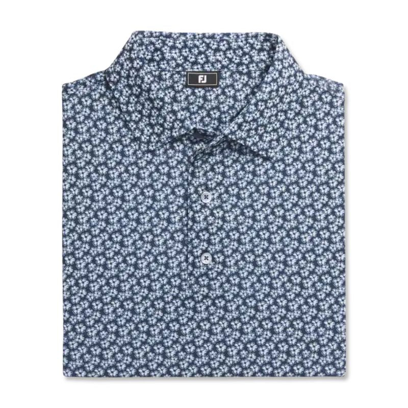 FootJoy Floral Sketch Lisle Polo