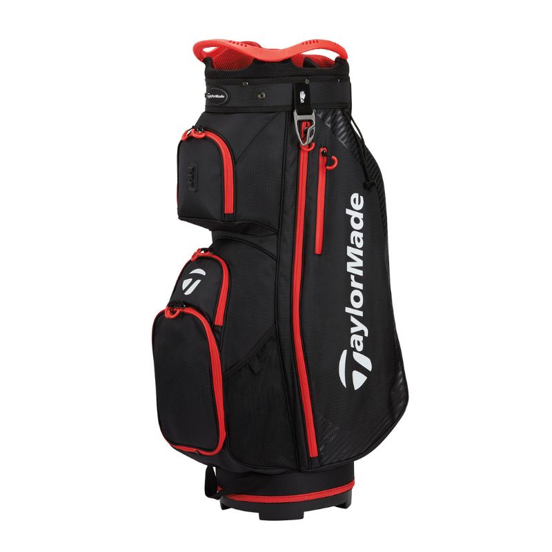 TaylorMade Pro Cart Bag Black Red