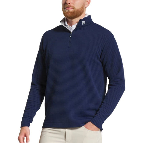 FootJoy Quilt Texture Chill-Out Mid-Layer Navy