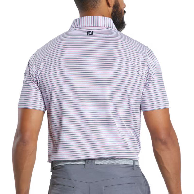FootJoy Balance Stripe Lisle Polo