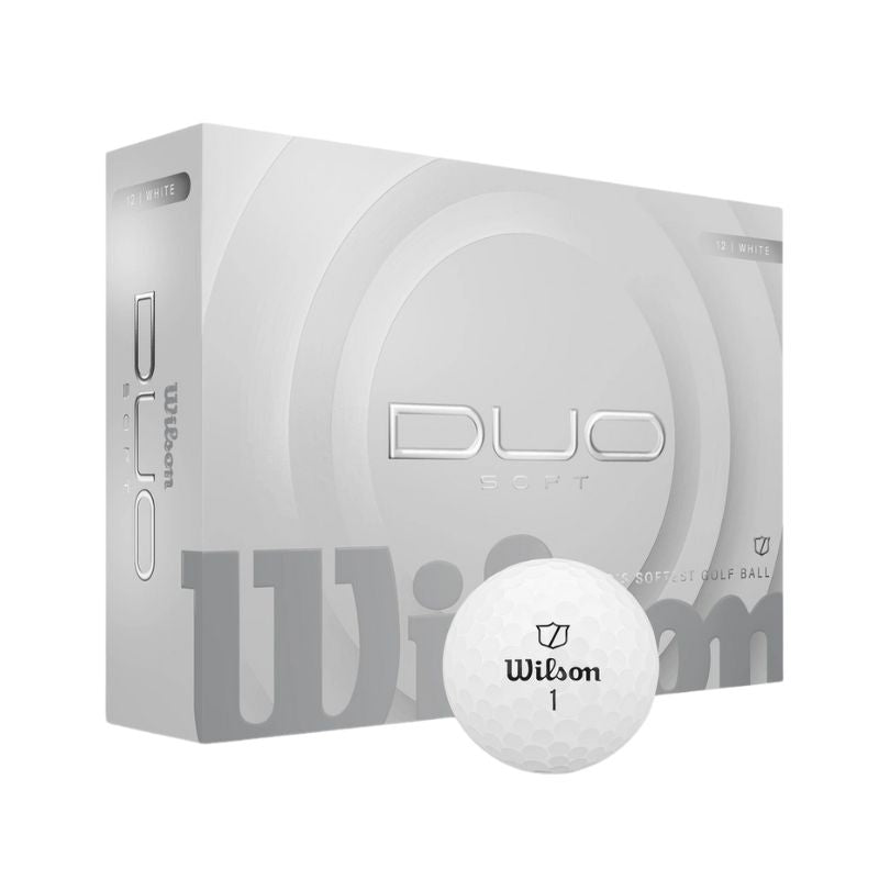Wilson Duo Soft Golf Balls White
