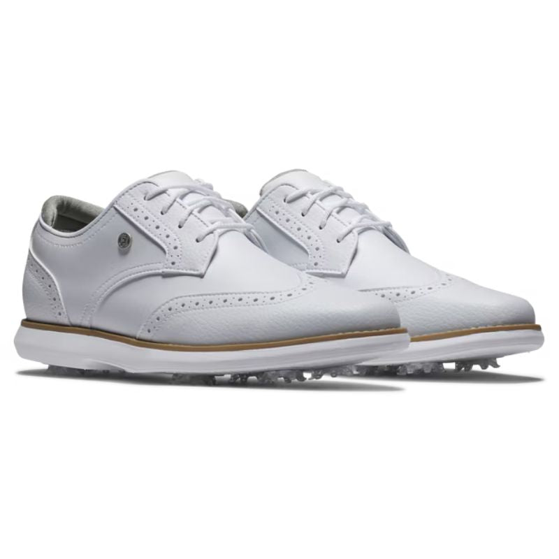 FootJoy Women&#39;s Traditions Wing Tip Golf Shoe