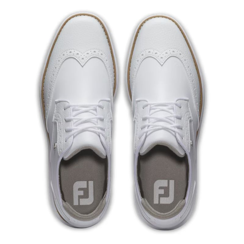 FootJoy Women&#39;s Traditions Wing Tip Golf Shoe