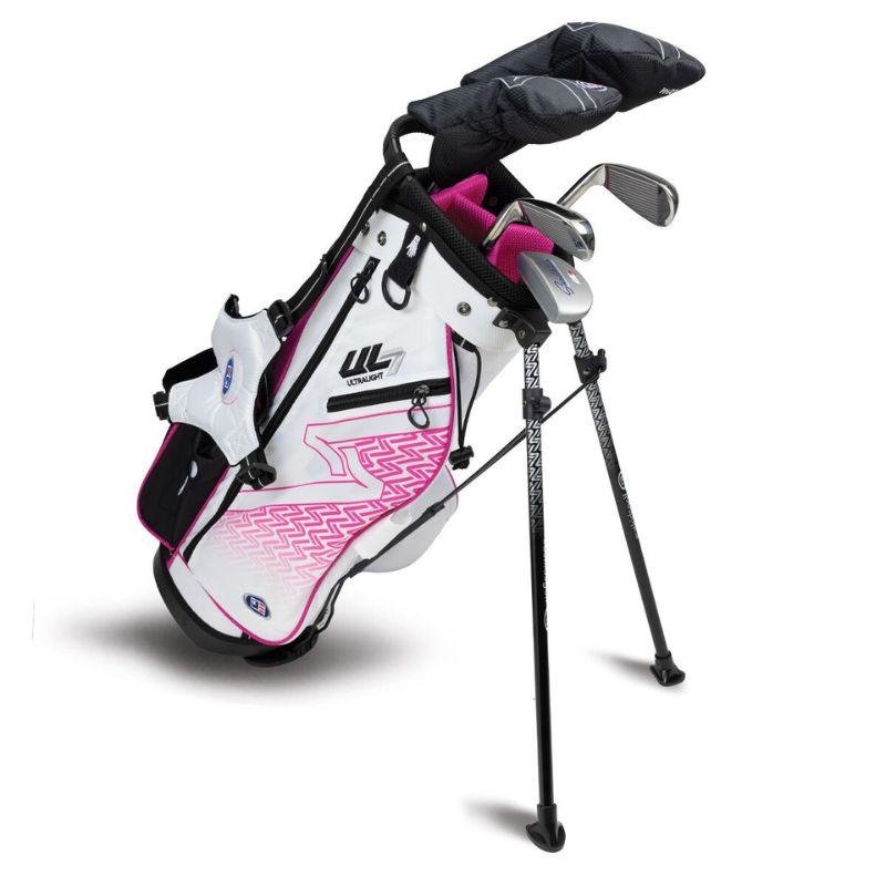 U.S Kids UL7 5-Club Golf Set - 48&quot;-51&quot; - Pink