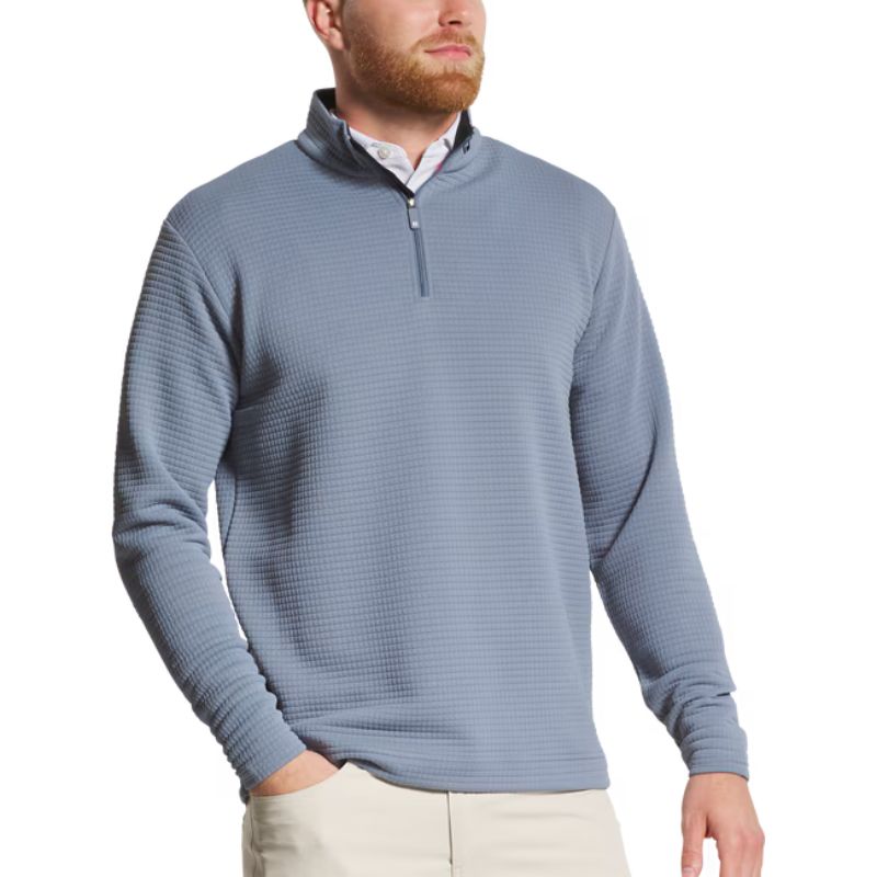 FootJoy Quilt Texture Chill-Out Mid-Layer Flint
