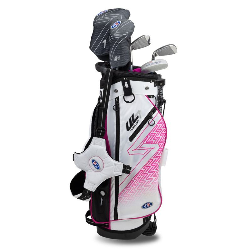 U.S Kids UL7 5-Club Golf Set - 48&quot;-51&quot; - Pink Pink 48&quot; - 51&quot;