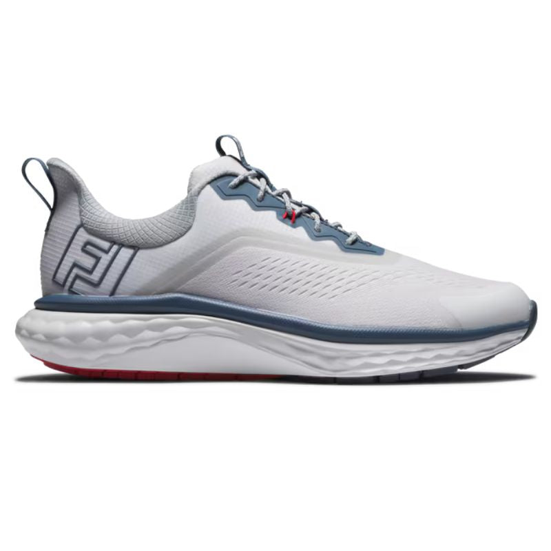 FootJoy Quantum Golf Shoe White Blue Red