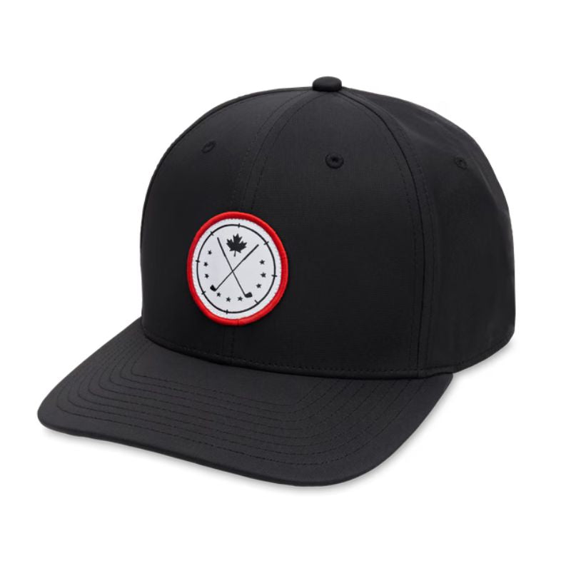 FootJoy Canada Collection 6-Panel Snapback Cap Black OSFA