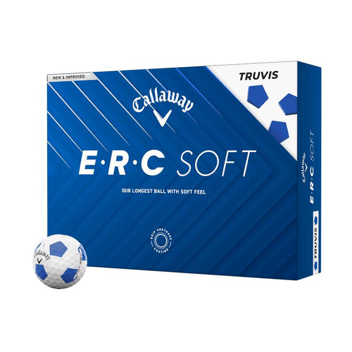 Callaway E•R•C Soft Truvis Blue Golf Balls Blue Golf Balls Callaway
