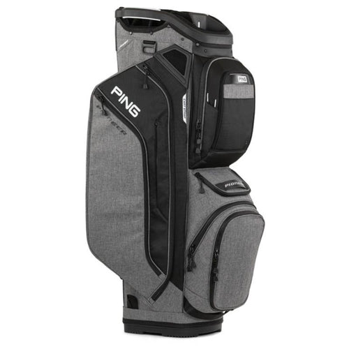 PING Pioneer Cart Bag Heather Grey Black