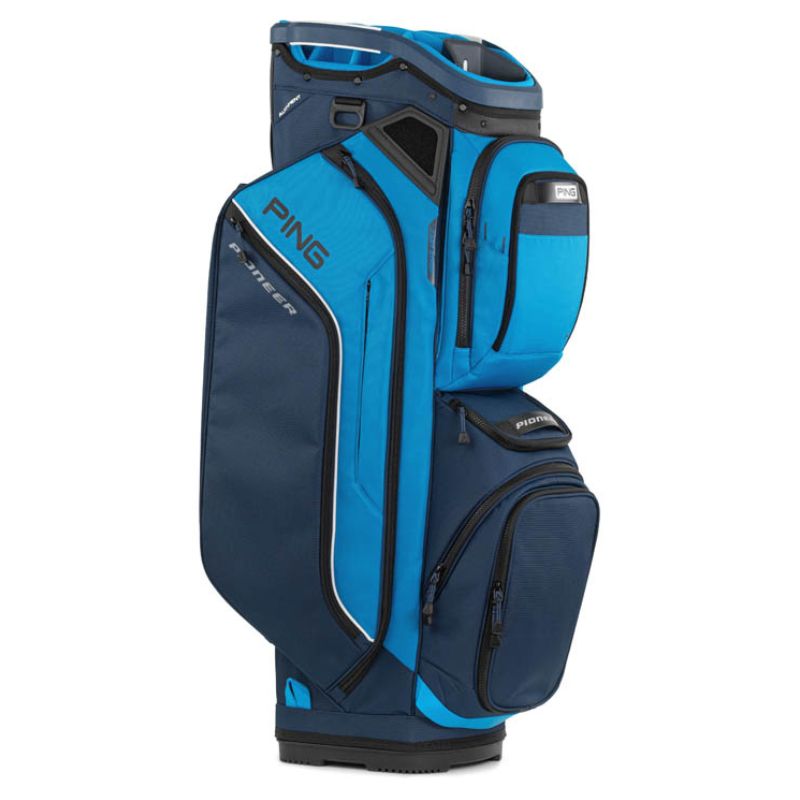 PING Pioneer Cart Bag Blue Navy