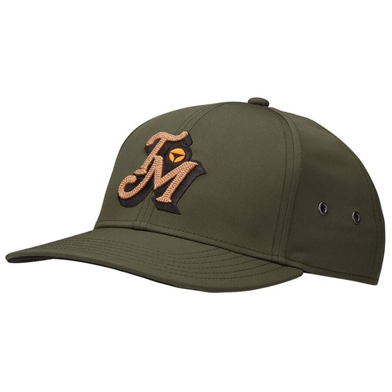 TaylorMade Newport Retro Metal Eyelet Hat Green OSFA