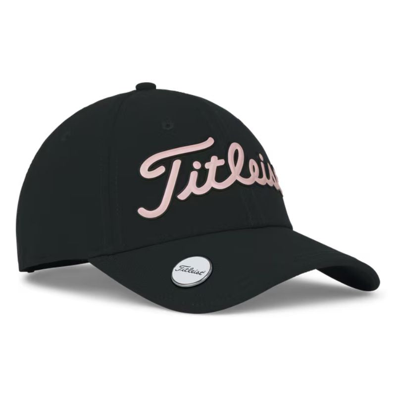 Titleist Women&#39;s Players Performance Ball Marker Hat Pine Soft Pink OSFA