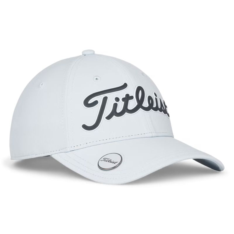 Titleist Women&#39;s Players Performance Ball Marker Hat Blue Bird Washed Indigo White OSFA