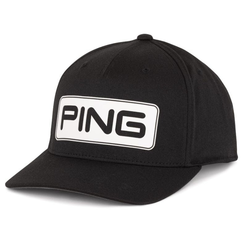 PING Tour Classic Snapback Hat Black OSFA