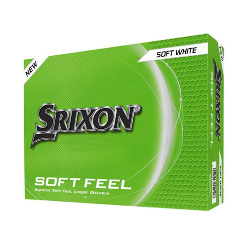 Srixon Soft Feel Golf Ball Golf Balls Srixon White