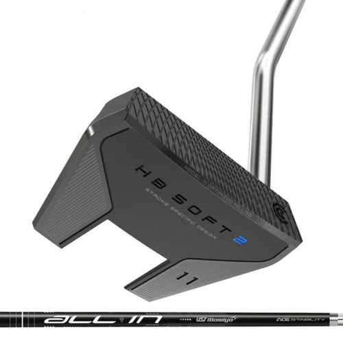 Cleveland HB SOFT 2 Black #11 Putter - Single Bend Putter Cleveland Right 34"