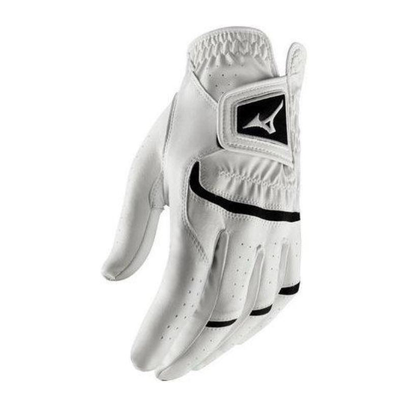 Mizuno Men&#39;s Elite Golf Glove Left White Black