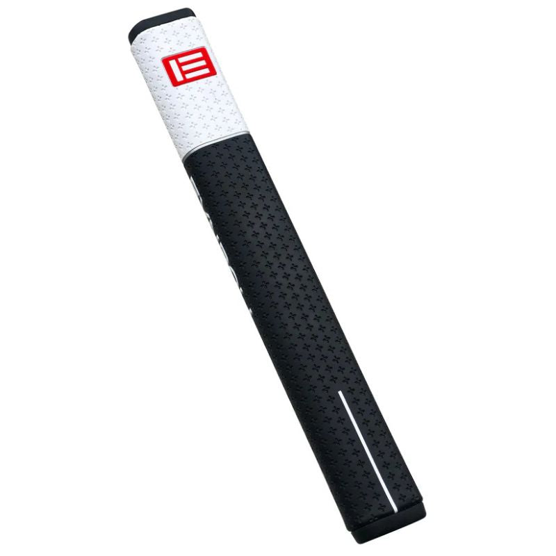 Evnroll Gravity Grip Press Zero Putter Grip White Black Right