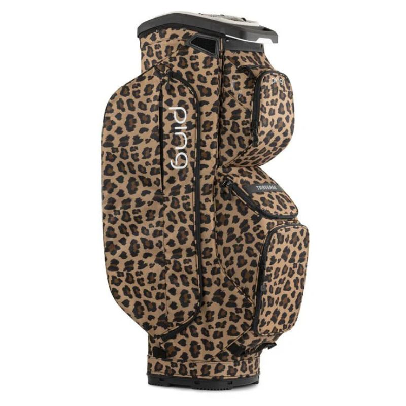 PING Traverse Cart Bag Leopard