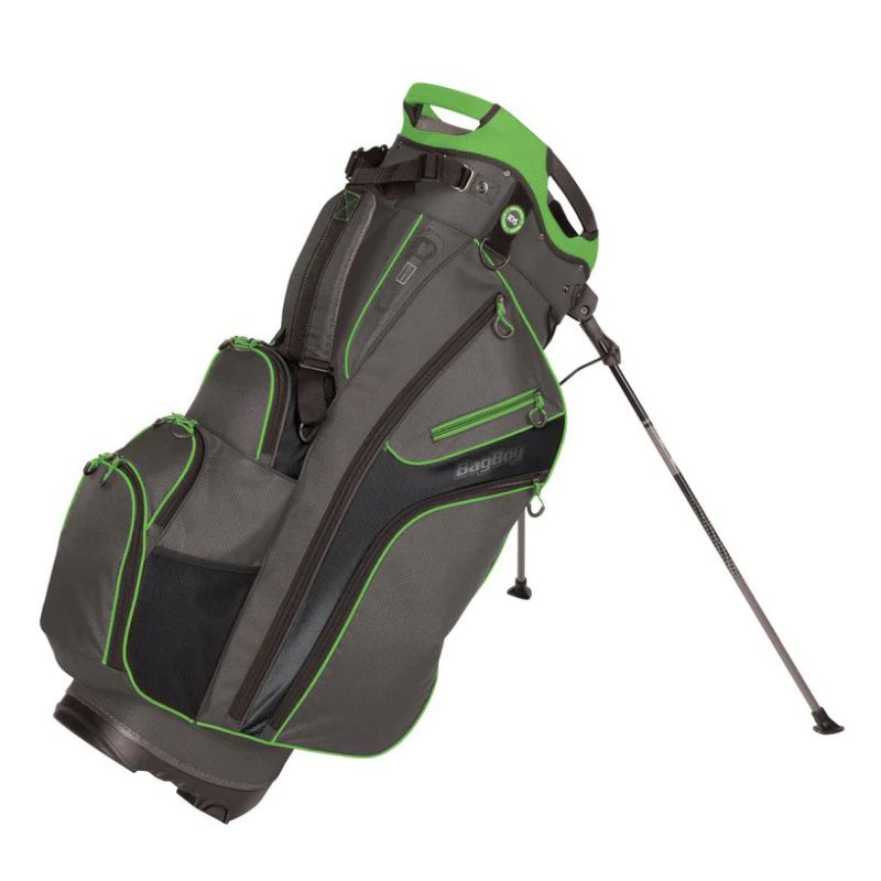 Bag Boy Chiller Hybrid Stand Bag Charcoal Lime Black