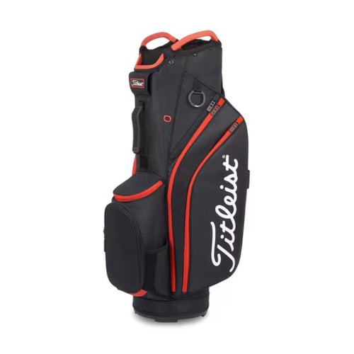 Titleist Cart 14 Bag Black Red