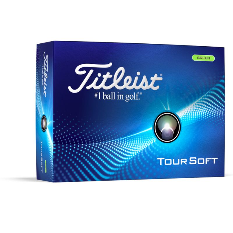 Titleist Tour Soft Golf Balls Green