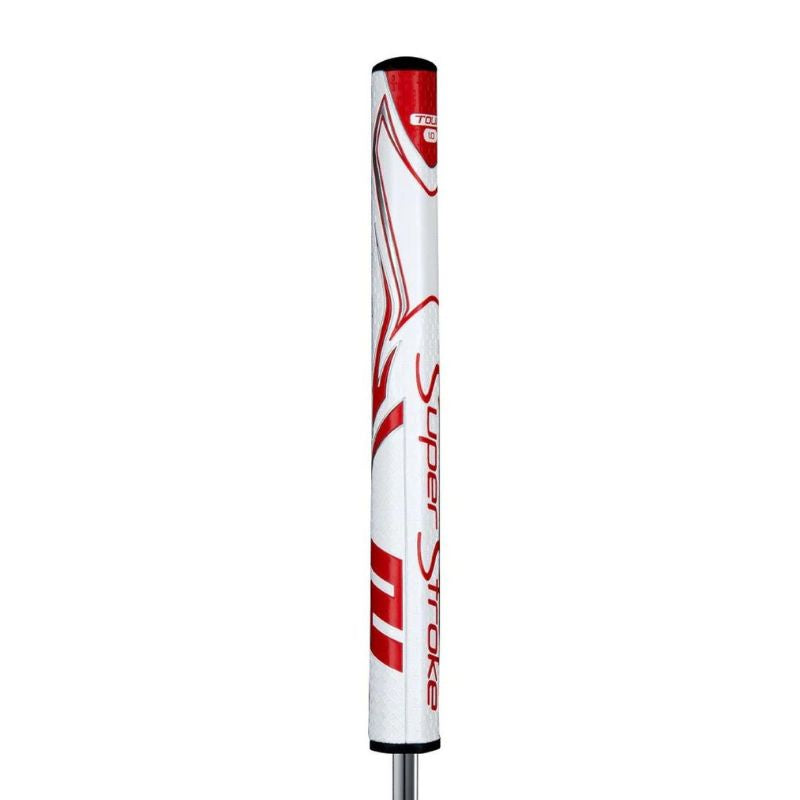 SuperStroke Zenergy Tour 1.0 Putter Grip White Red Grip Super Stroke