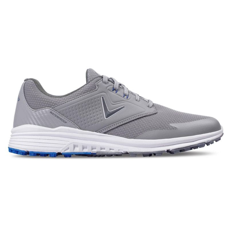 Callaway Solana Spikeless Golf Shoe - Previous Season Grey Blue Medium