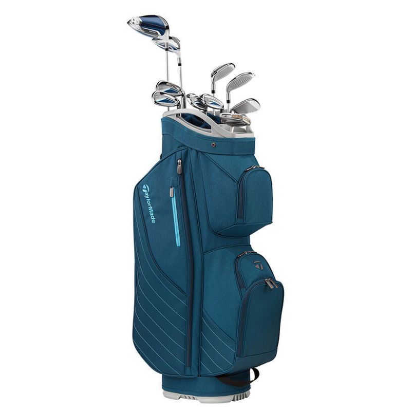 TaylorMade Women&#39;s Kalea Premier 11-Piece Package Set Navy Light Grey Ladies