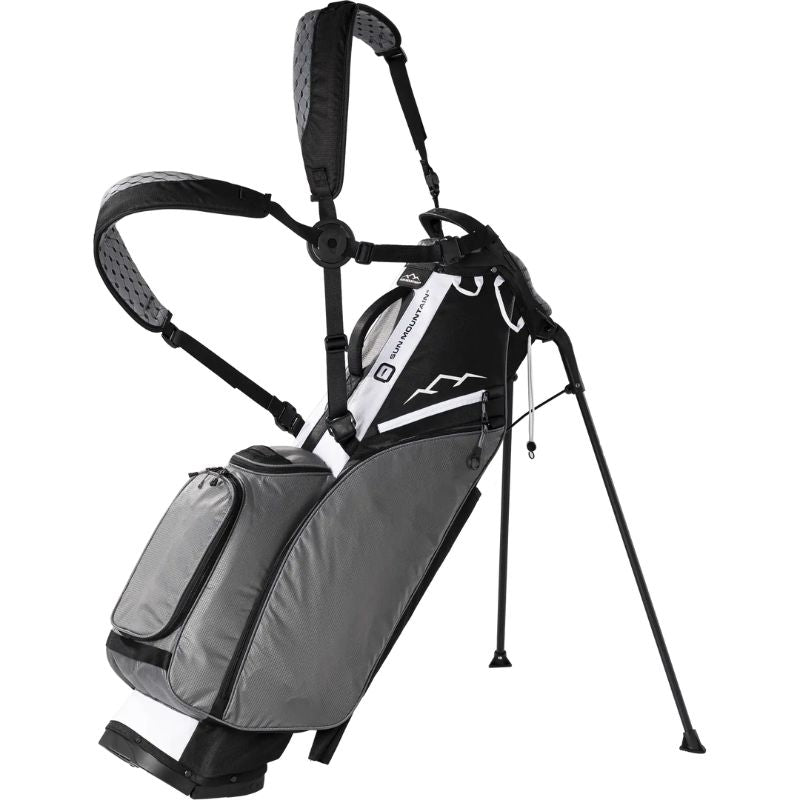 Sun Mountain Eclipse E-2.5 Stand Bag Nickel Black White