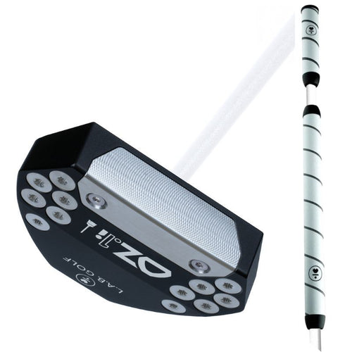 L.A.B. Golf OZ.1i Sweeper Putter 45" Black (ACCRA x L.A.B. White Shaft)