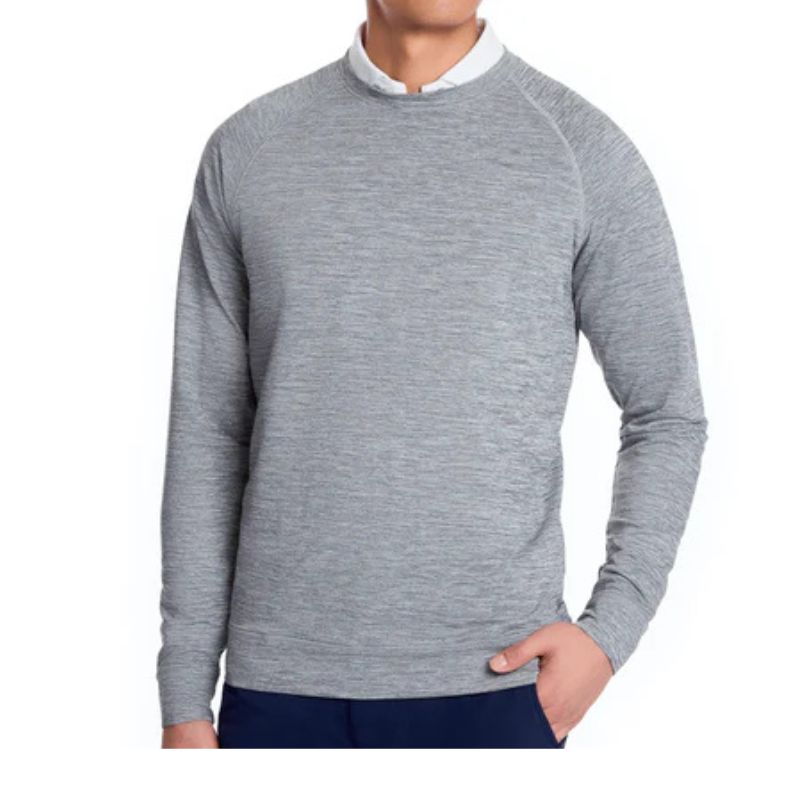 Holderness &amp; Bourne The Betts Pullover Sweater Heathered Gray