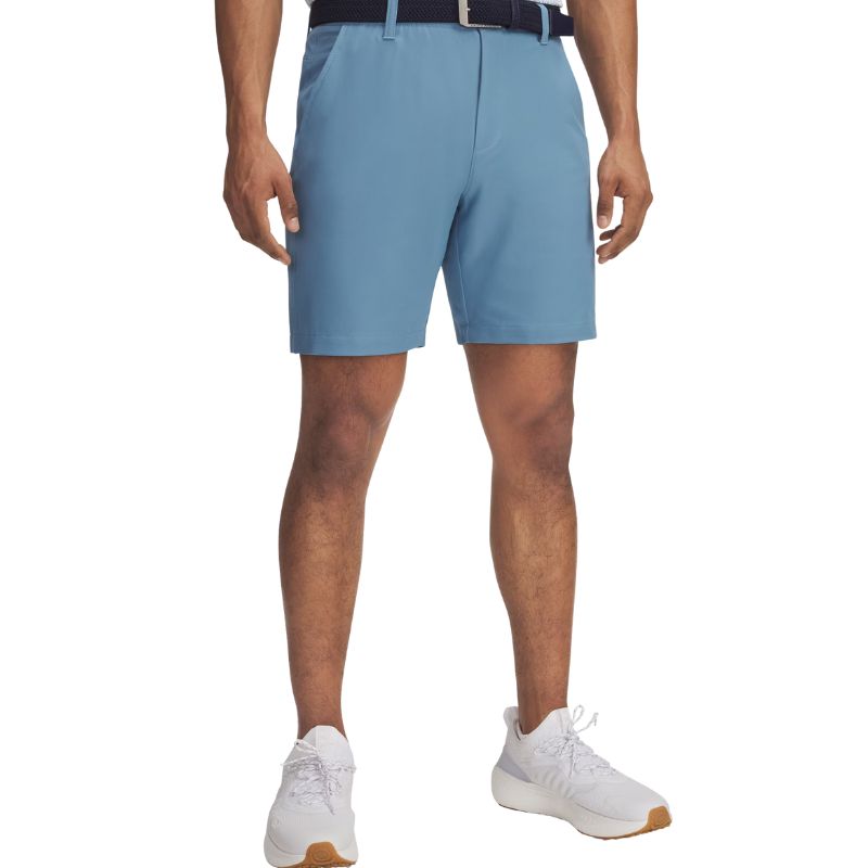 Under Armour Drive 8&quot; Shorts Blue Smoke Halo Gray
