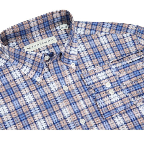 Holderness & Bourne The Andrew Button Down Long Sleeve Fescue